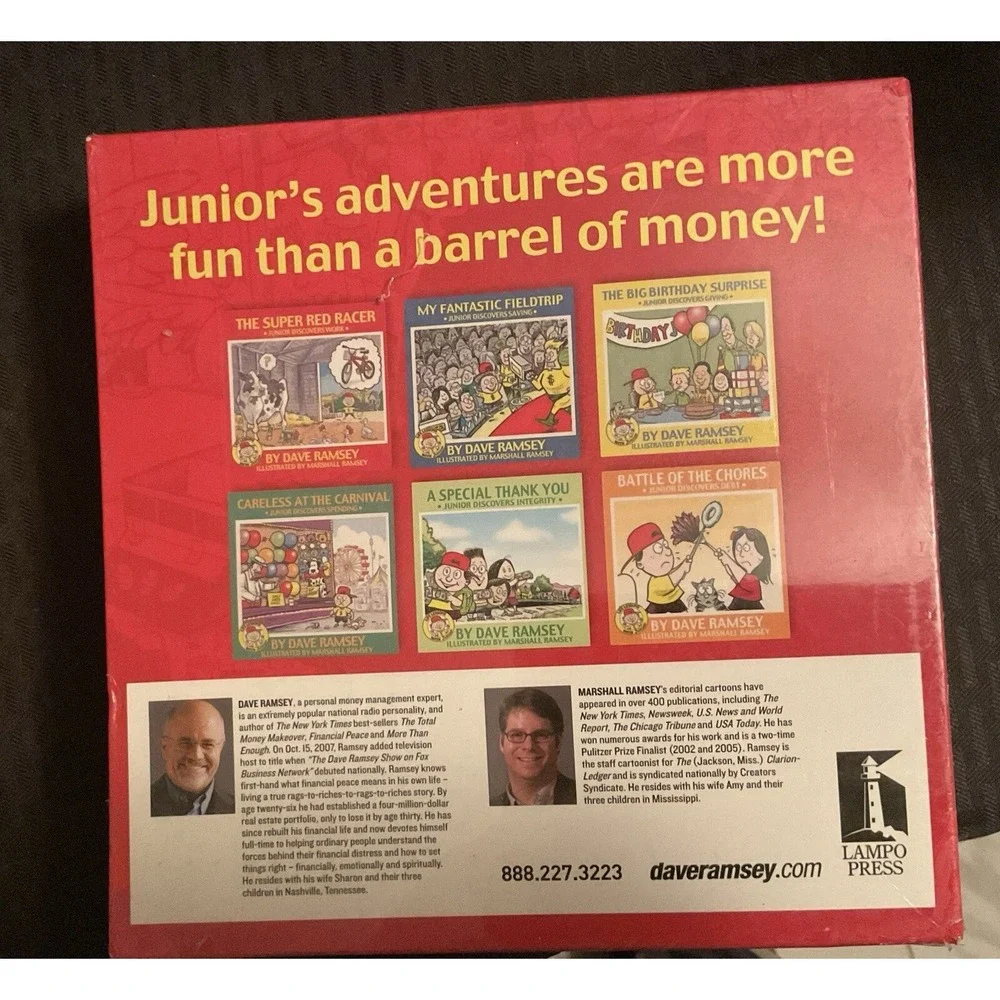 Dave Ramsey's Financial Peace Junior Complete‎ Set - Brand New Unused Unopened